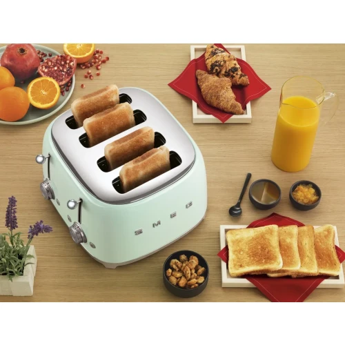 Toster Smeg TSF03PGEU zielony 2000 W
