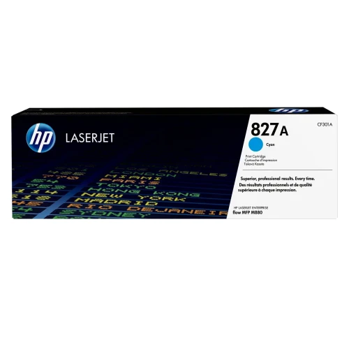 HP 827A oryginalny wkład z błękitnym tonerem LaserJet