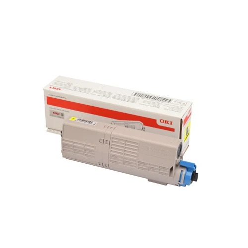 OKI 46490605 kaseta z tonerem 1 szt. Oryginalny Żółty