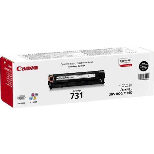 Canon 731 kaseta z tonerem 1 szt. Oryginalny Czarny