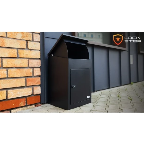 Skrzynka paczkomatowa Extralink LockStar 44x34x55cm stalowa skrzynia na paczki