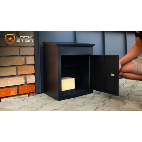 Skrzynka paczkomatowa Extralink LockStar 44x34x55cm stalowa skrzynia na paczki