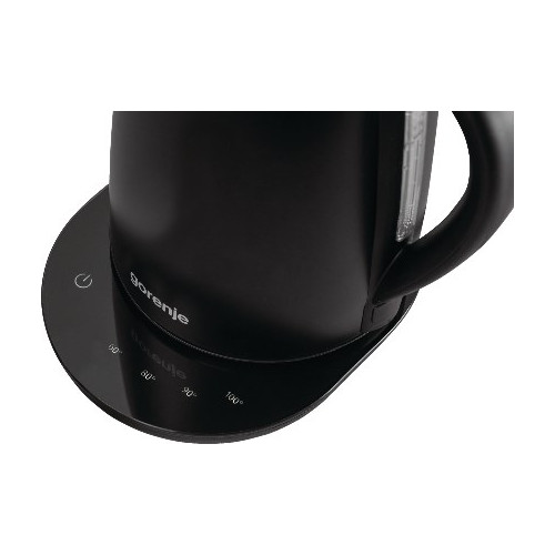 Czajnik elektryczny Gorenje K17TRDW 2200W 1,7L plastik/metal podstawa obrotowa 360° czarny