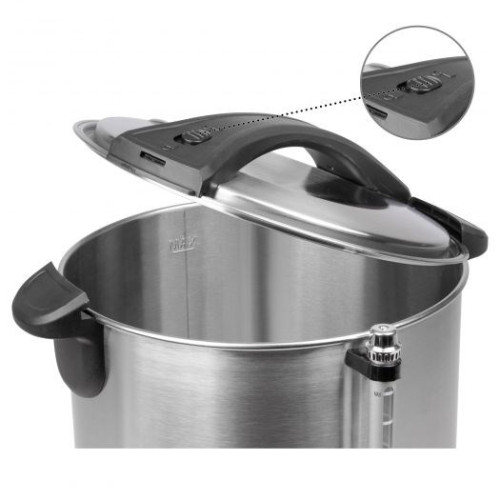 ProfiCook PC-HGA 1111 - Gorące napoje - nieizolowany - Stal nierdzewna - Przewodnik - Regulator obrotowy - 16 l - 1500 W