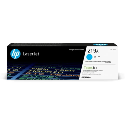 Toner HP LaserJet 219A W2191A Cyan