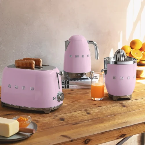 Smeg KLF04PKEU czajnik elektryczny 1,7 l 2400 W Różowy