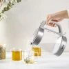Tefal Glass Kettle KI605B30 czajnik elektryczny 1,7 l 2200 W Szary, Srebrny, Przezroczysty
