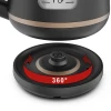 Czajnik elektryczny Tefal Includeo KI5338 1L 2400W Czarny