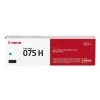 Canon 075 H kaseta z tonerem 1 szt. Oryginalny Cyjan