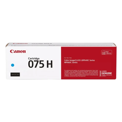 Canon 075 H kaseta z tonerem 1 szt. Oryginalny Cyjan