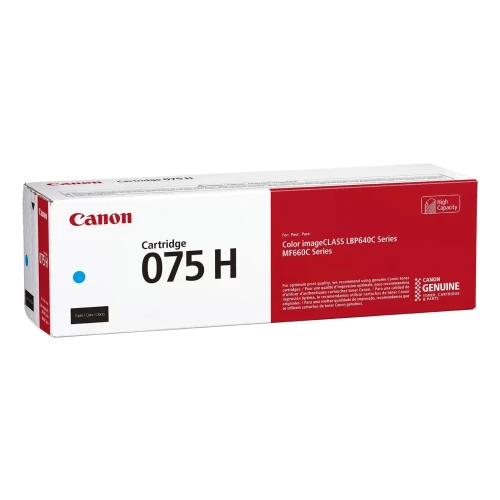 Canon 075 H kaseta z tonerem 1 szt. Oryginalny Cyjan