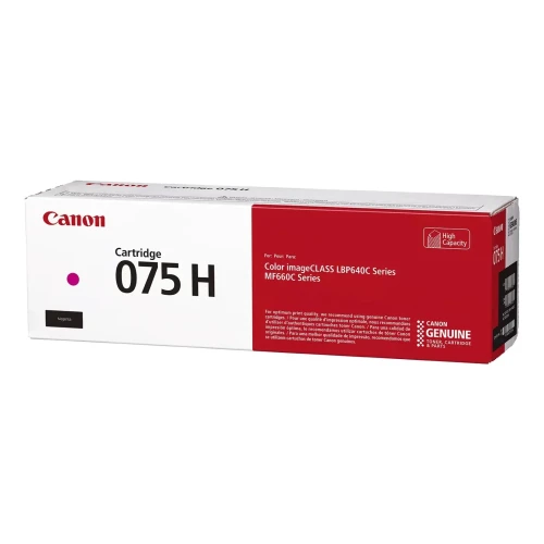 Canon 075 H kaseta z tonerem 1 szt. Oryginalny Purpurowy
