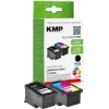 KMP C97V nabój z tuszem 2 szt. Zamiennik Wysoka (XL) wydajność Czarny, Cyjan, Purpurowy, Żółty