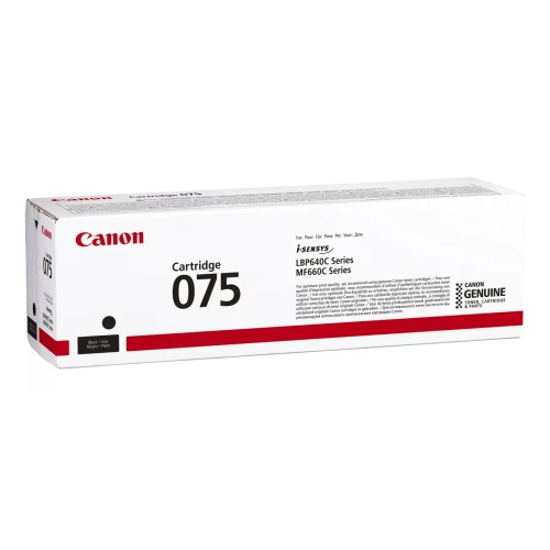 Canon 075 kaseta z tonerem 1 szt. Oryginalny Czarny