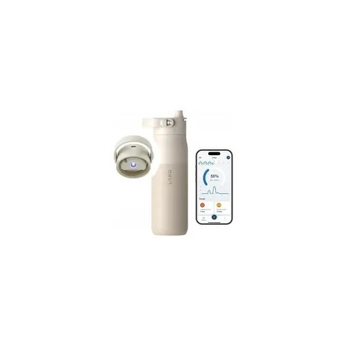 LARQ Bottle PureVis 2 - inteligentna, samoczyszcząca butelka filtrująca, światło UV-C 680ml (mojave dune)