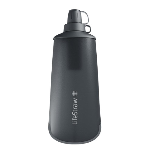 Butelka z filtrem peak squeeze 650ml-dark grey