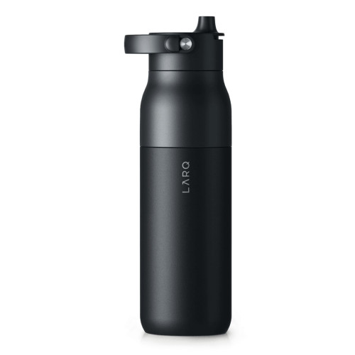 LARQ Bottle PureVis 2 - inteligentna samoczyszcząca butelka filtrująca - światło UV-C, 1L (obsidian black)