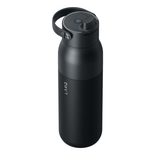 LARQ Bottle PureVis 2 - inteligentna samoczyszcząca butelka filtrująca - światło UV-C, 1L (obsidian black)