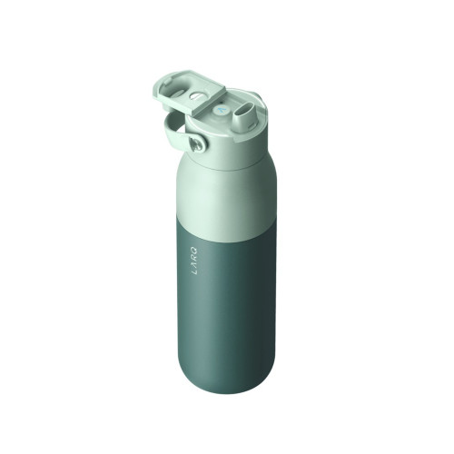Butelka LARQ Bottle PureVis 2 BWEG100A 1L Green - inteligentna, samoczyszcząca butelka filtrująca, światło UV-C