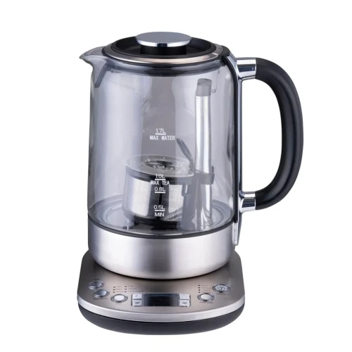Czajnik z zaparzaczem do herbaty ALPINA 1,7l 2200w Srebrny