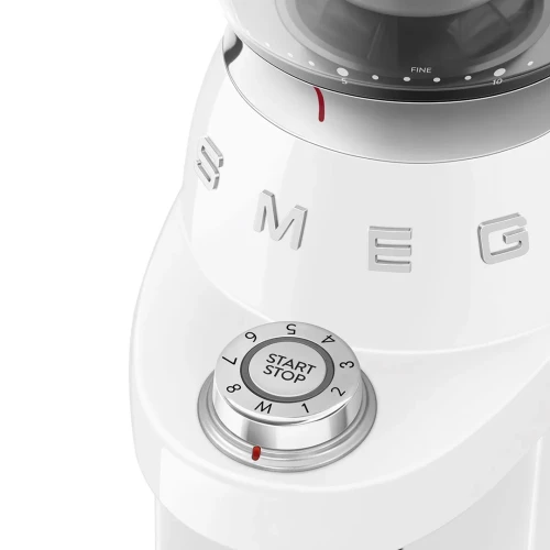 Smeg CGF03WHEU młynek do kawy 150 W Biały