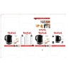 Czajnik elektryczny TEFAL KO 150F czarny