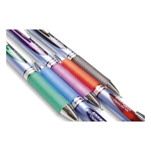 Cienkopis ENERGEL BLN 75 wkład czarny 0,25mm 4kol. Pentel