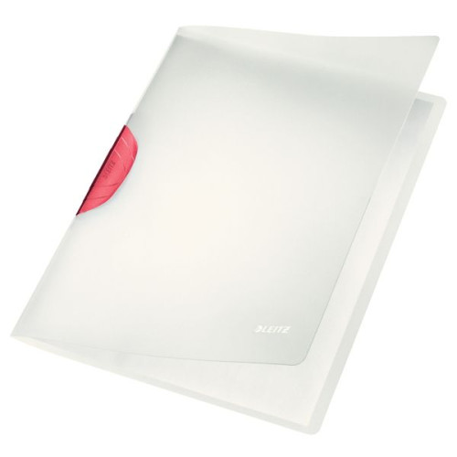 Skoroszyt A4 ColorClip Magic czerwona PVC PCW Leitz (41740025)