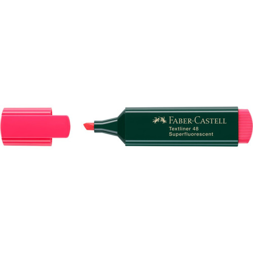 Zakreślacz wkład czerwony 1,0-5,0mm Faber Castell (154821)