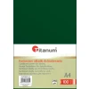 Karton do bindowania A4 błyszczący - chromolux zielony 250g Titanum