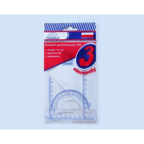Komplet geometryczny 3 el. Grales (J15 3)