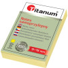 Notes samoprzylepny (karteczki) żółty 100k [mm:] 51x76 Titanum (S-2004)