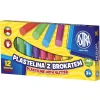 Plastelina 12 kol. brokatowa mix Astra (303107001)