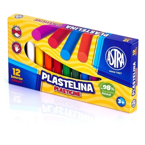 Plastelina 12 kol. mix Astra (83813906)