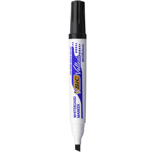 Marker suchościeralny Velleda Ecolutions 1751 wkład czarny 3,7-5,5mm ścięta końcówka Bic (904946)