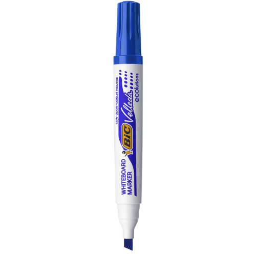 Marker suchościeralny Velleda Ecolutions 1751 wkład niebieski 3,7-5,5mm ścięta końcówka Bic (904947)