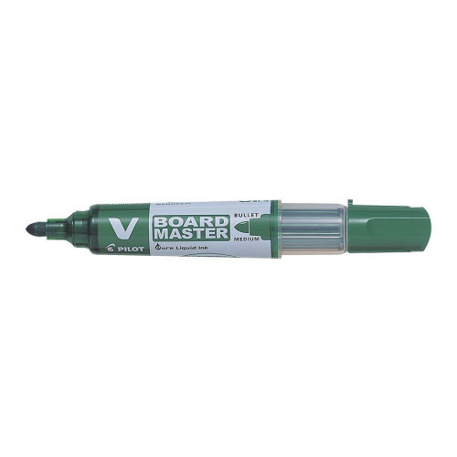 Marker suchościeralny V Board Master wkład zielony 2,3mm okrągła końcówka Pilot (WBMA-VBM-M-G-BG)