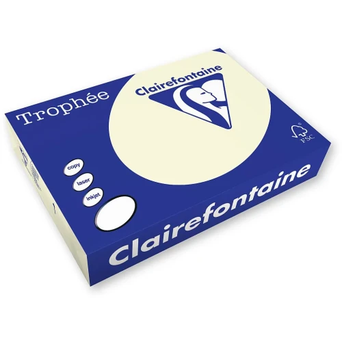 Papier kolorowy A3 kolorowy kremowy 250k. 160g Trophee (xca31066)