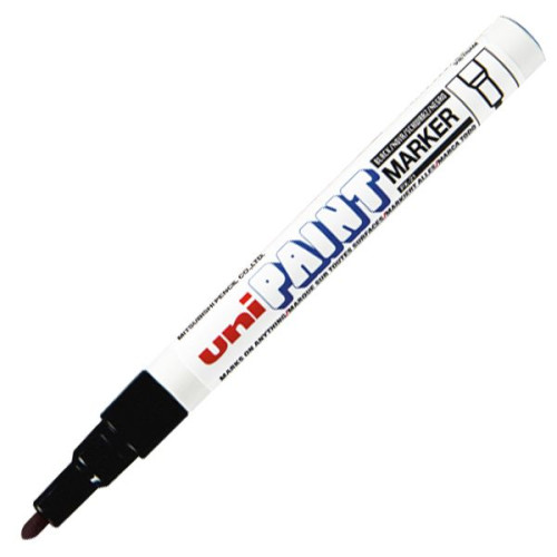 Marker olejowy wkład czarny 0,8-1,2mm okrągła końcówka Uni (PX-21)