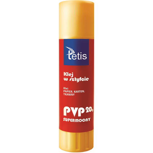 Klej w sztyfcie PVP 20g Tetis (BG100-F)