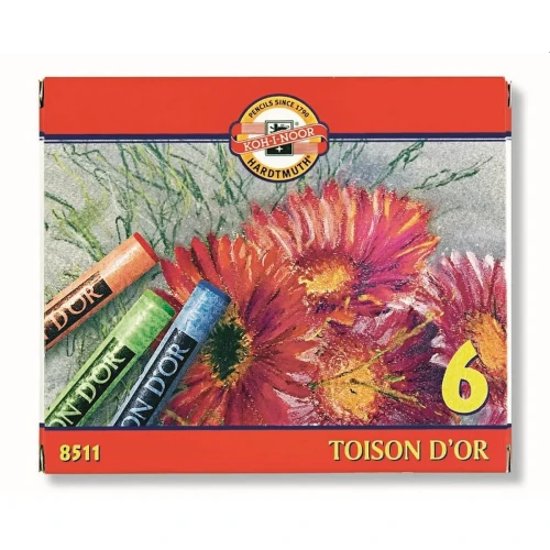 Pastele suche 8511 6 kol. Koh-I-Noor