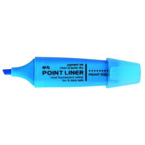 Zakreślacz Point Liner zapachowy wkład niebieski 1,0-4,0mm M&G (AHM21572)
