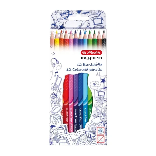 Kredki ołówkowe My Pen 11370152 12 kol. Herlitz (300000774)