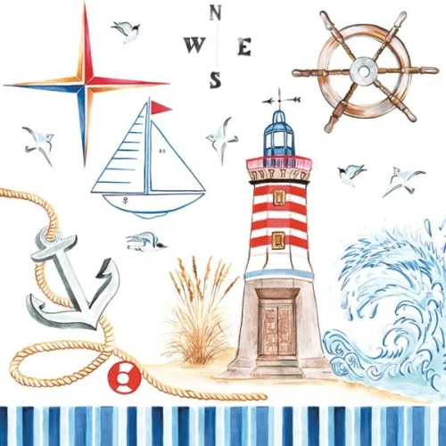 Serwetki mix bibuła [mm:] 330x330 Pol-mak (Sd)