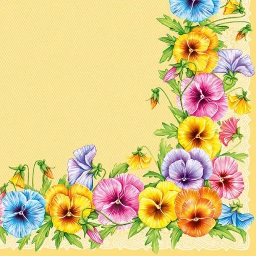 Serwetki mix bibuła [mm:] 330x330 Pol-mak (Sd)