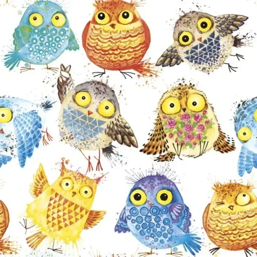 Serwetki mix bibuła [mm:] 330x330 Pol-mak (Sd)