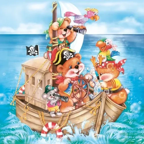 Serwetki mix bibuła [mm:] 330x330 Pol-mak (Sd)