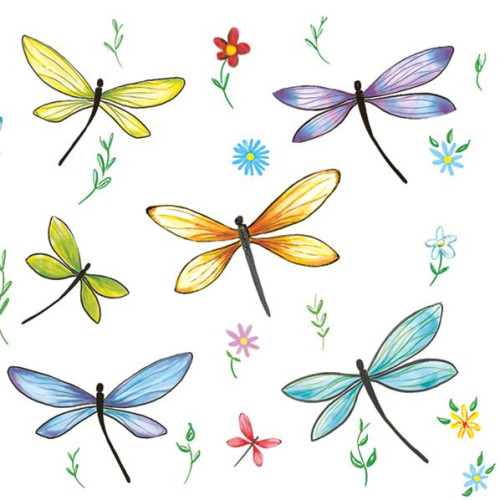 Serwetki mix bibuła [mm:] 330x330 Pol-mak (Sd)