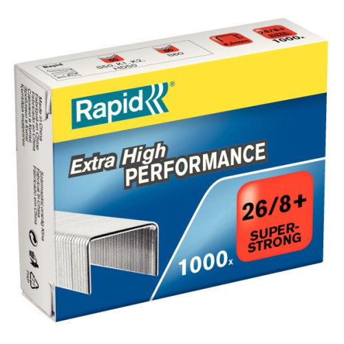 Zszywki Rapid Super Strong 268+ 1M 1000 szt. 24861600-4286836