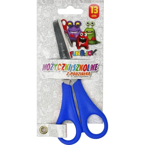 Nożyczki z podziałką 13cm Fun&Joy (FJS1002)